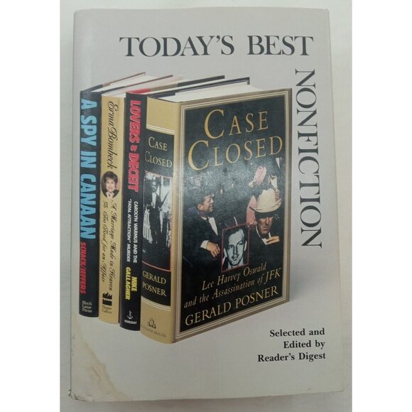 Reader's Digest Today's Best Nonfiction 4 in 1 HC 1st Ed w/ Dust Jacket - Picture 1 of 10